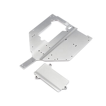 Losi LOS231010 Chassis Plate & Motor Cover Plate: Baja Rey
