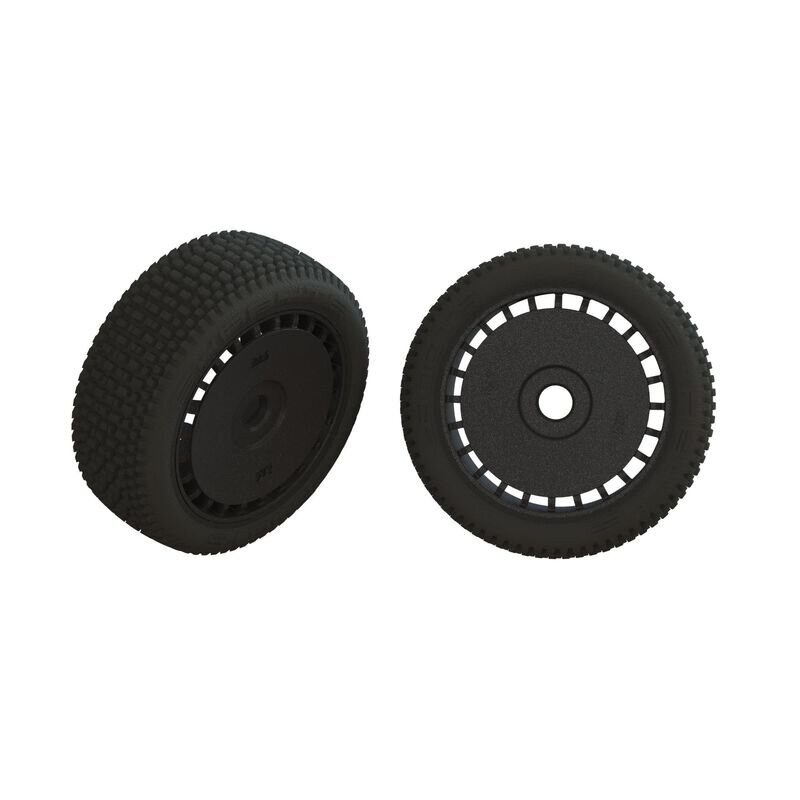 Arrma ARA550098 dBoots Exabyte Tire Set Glued Black (1 Pair)