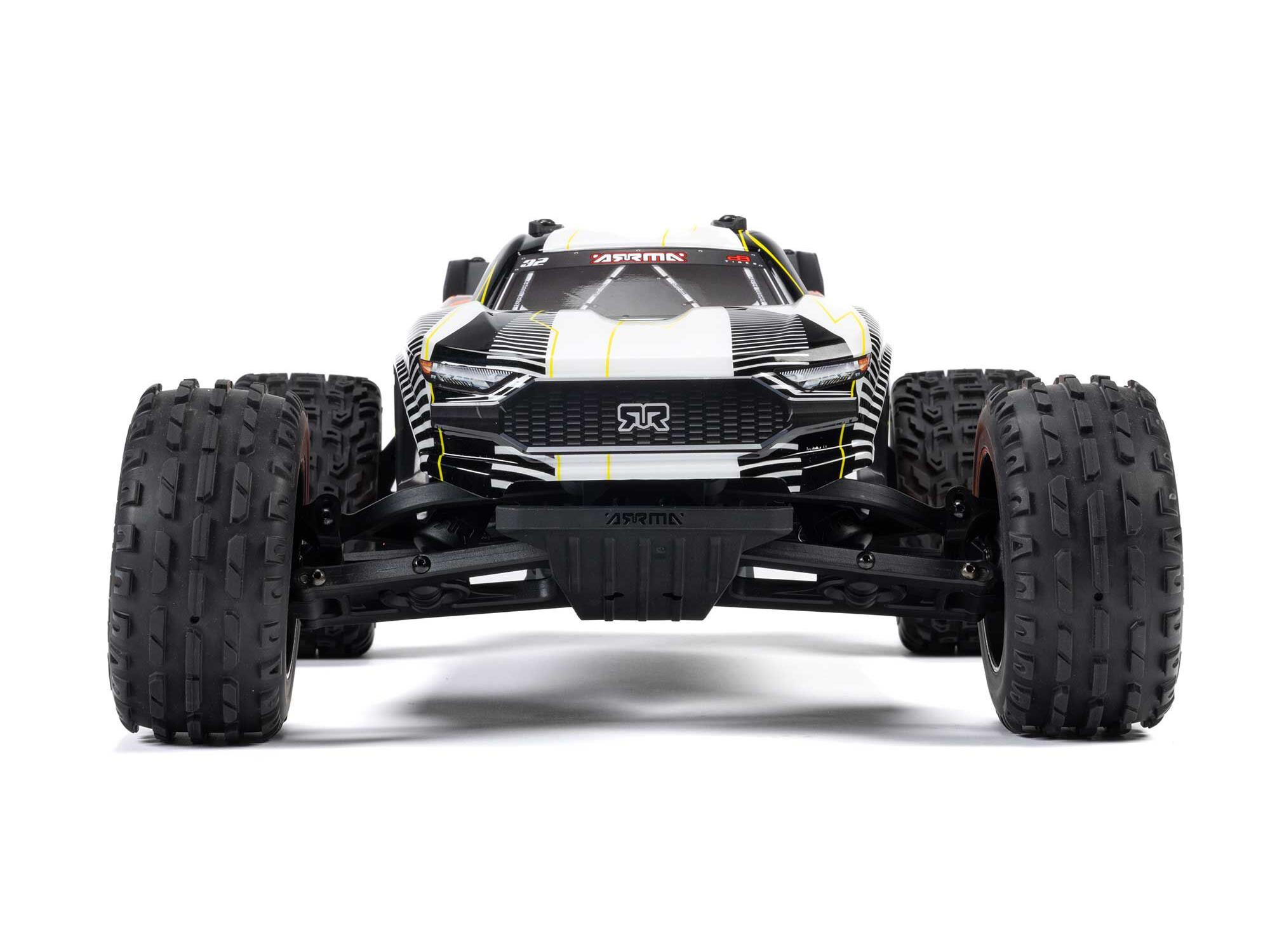 Arrma ARA3205ST1 1/10 VORTEKS 2WD RTR Brushed Stadium Truck (Battery & Charger Included), Orange - 4