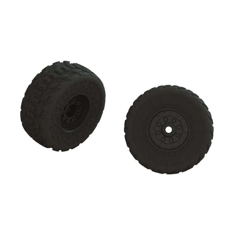 Arrma ARA550107 dBoots FIRETEAM Tire Set Glued (1 Pair)