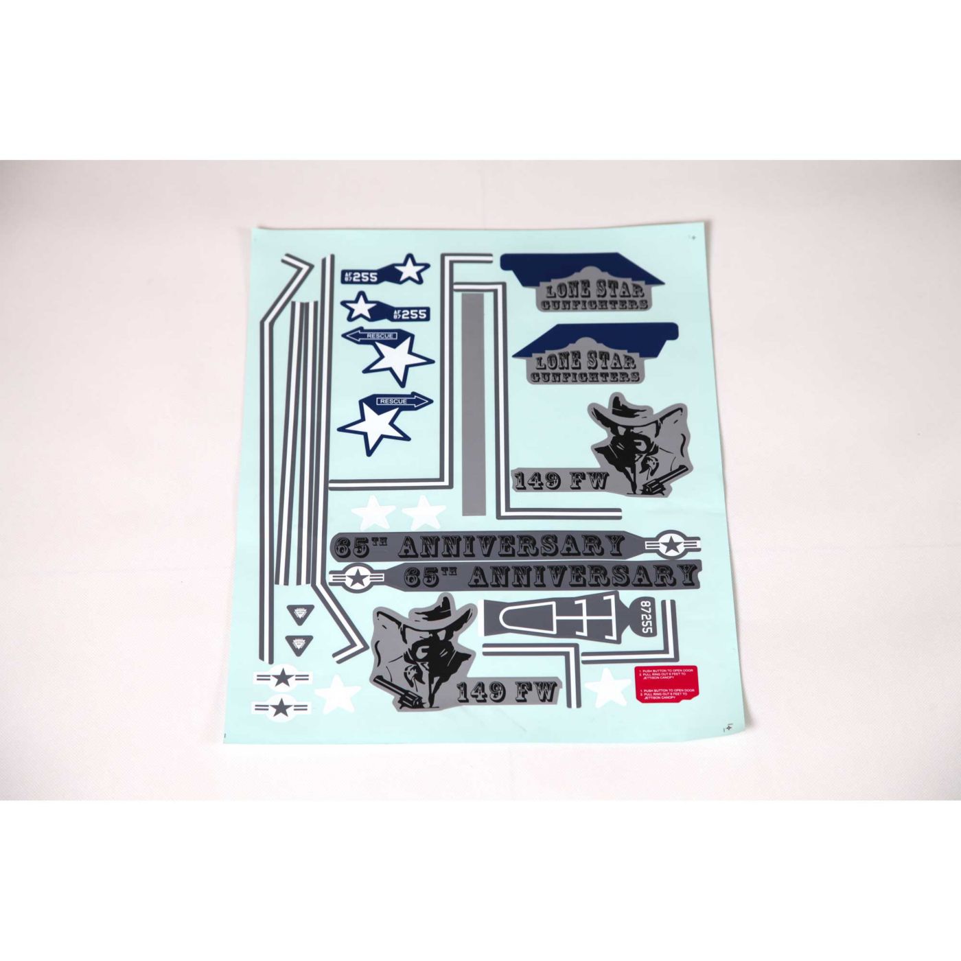 E-flite Decal Set: F-16 Falcon 64mm EDF