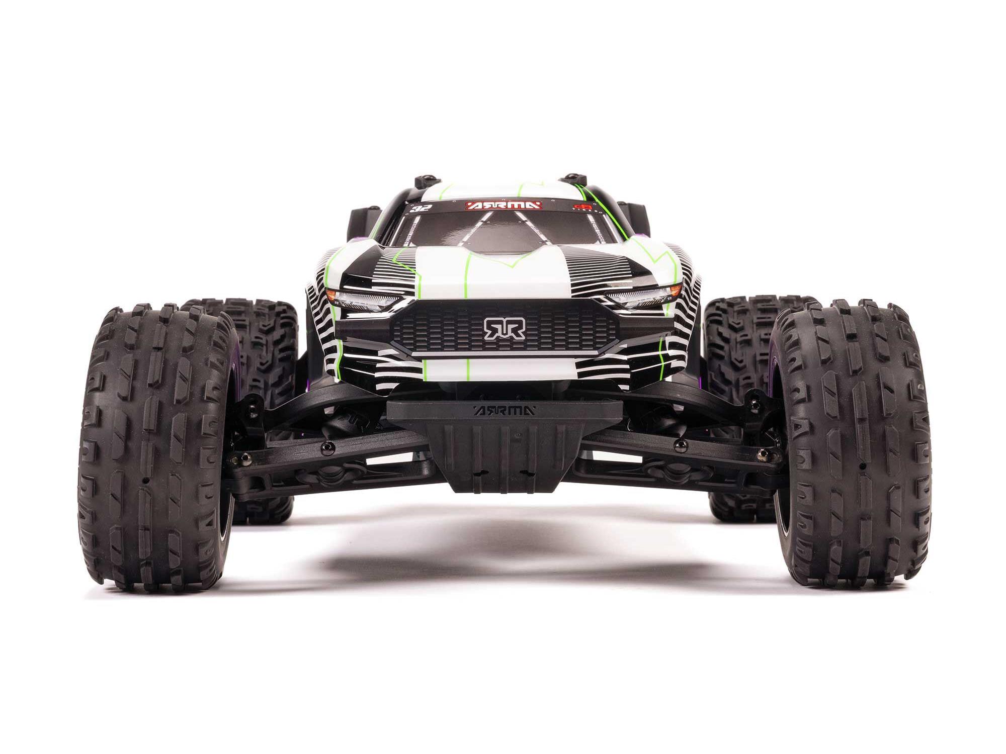 Arrma ARA3205ST2 1/10 VORTEKS 2WD RTR Brushed Stadium Truck (Battery &amp; Charger Included), Purple - 4