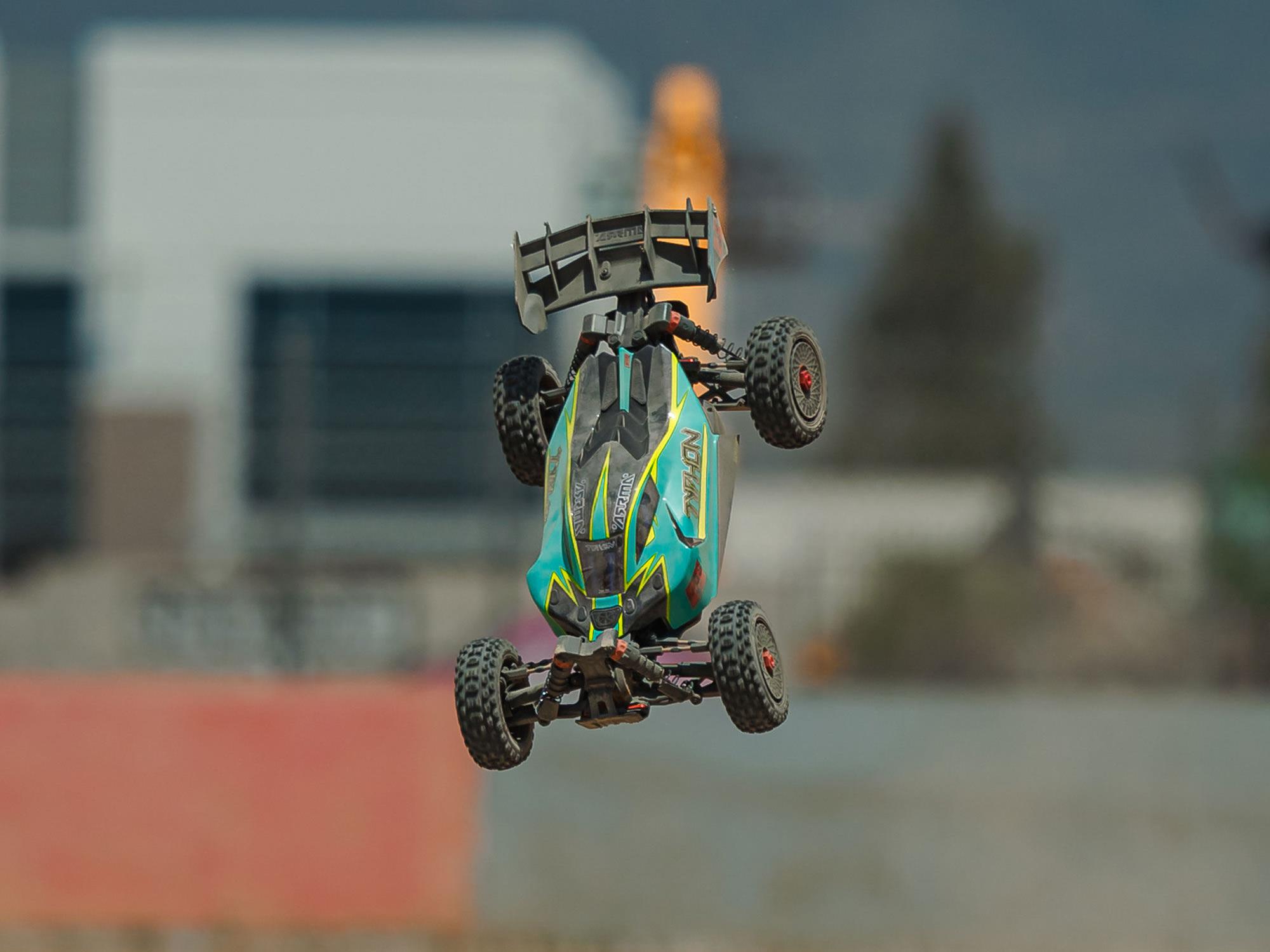 Arrma ARA4306V4T1 1/8 TYPHON 223S DSC 4X4 RTR Brushless Buggy, Green - 11