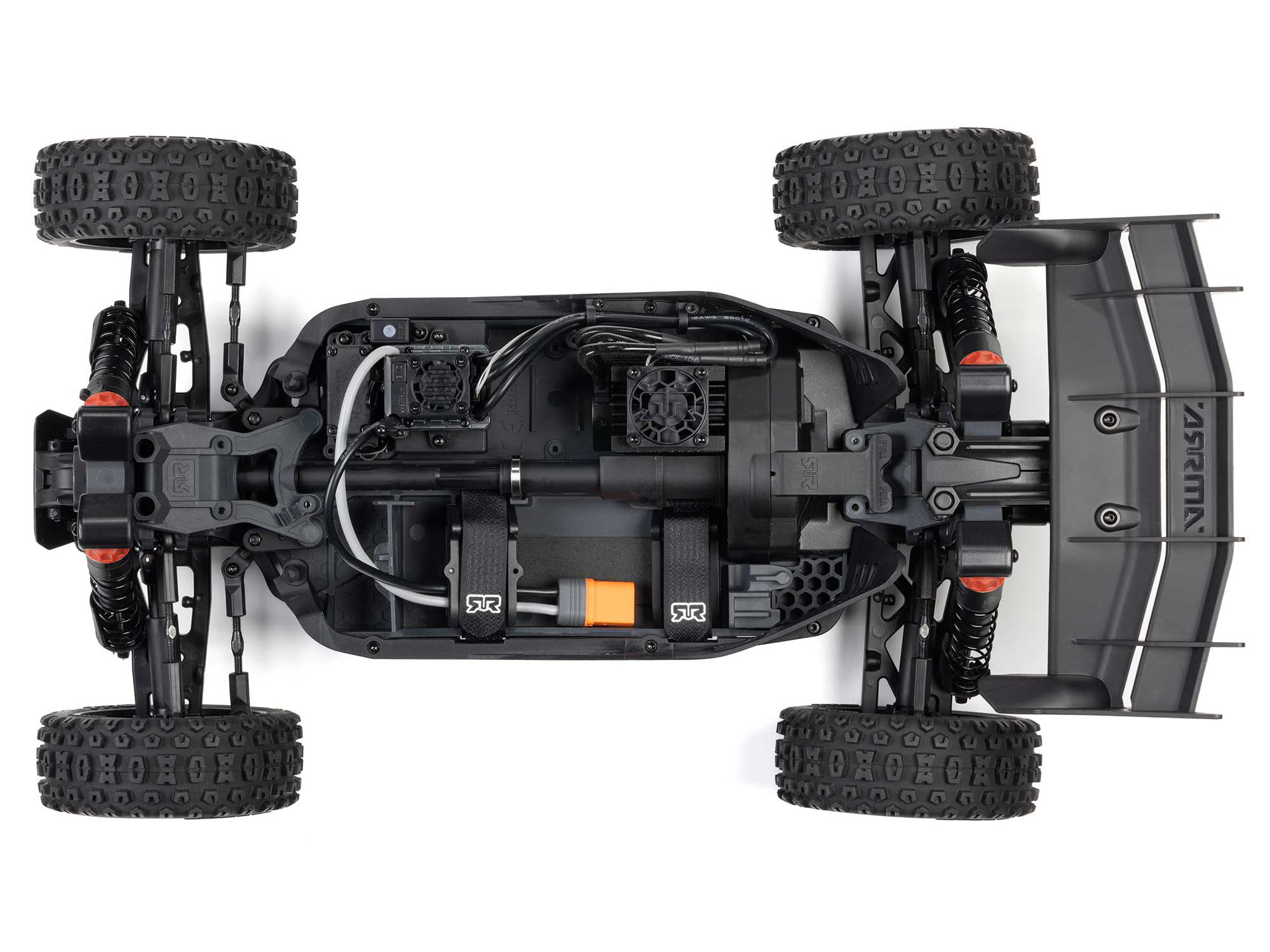 Arrma ARA4306V4T1 1/8 TYPHON 223S DSC 4X4 RTR Brushless Buggy, Green - 8