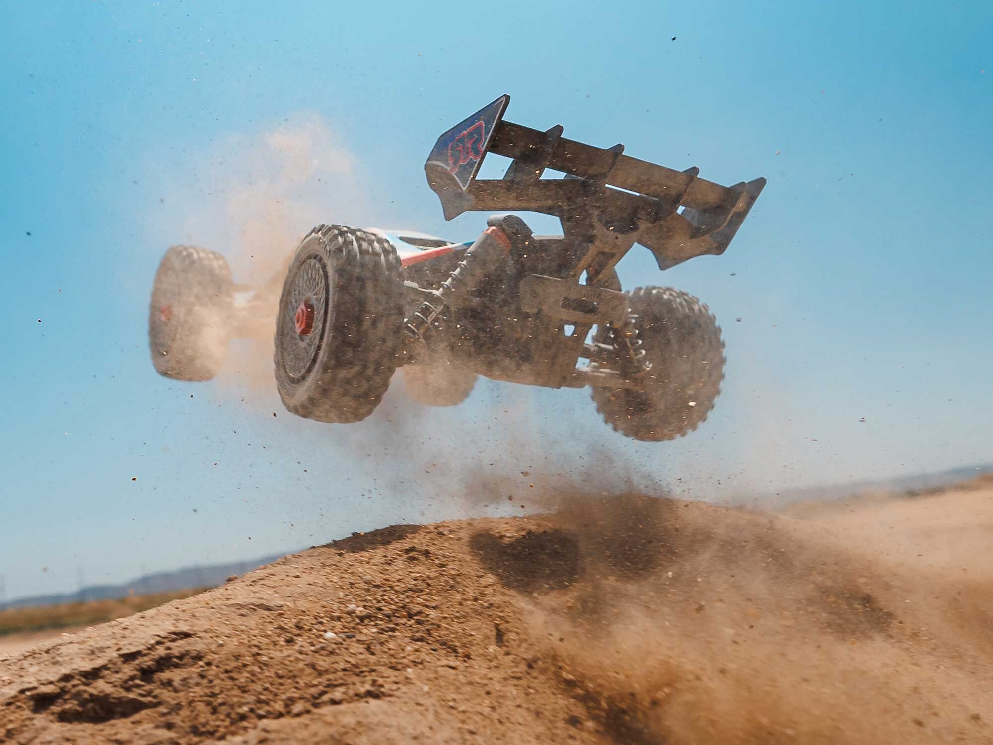 Arrma ARA4306V4T3 1/8 TYPHON 223S DSC 4X4 RTR Brushless Buggy, Red - 10