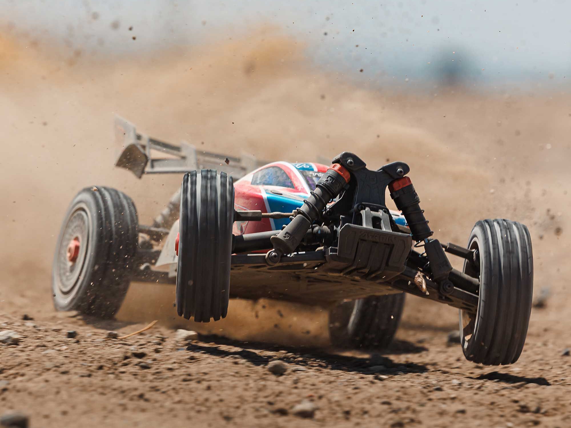 Arrma ARA4306V4T3 1/8 TYPHON 223S DSC 4X4 RTR Brushless Buggy, Red - 15