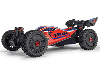 Arrma ARA4306V4T3 1/8 TYPHON 223S DSC 4X4 RTR Brushless Buggy, Red