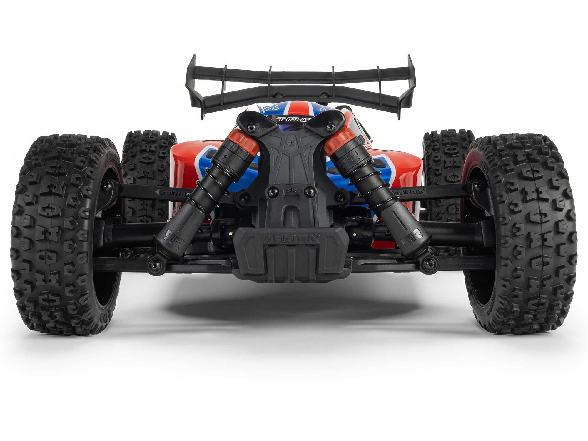 Arrma ARA4306V4T3 1/8 TYPHON 223S DSC 4X4 RTR Brushless Buggy, Red - 4