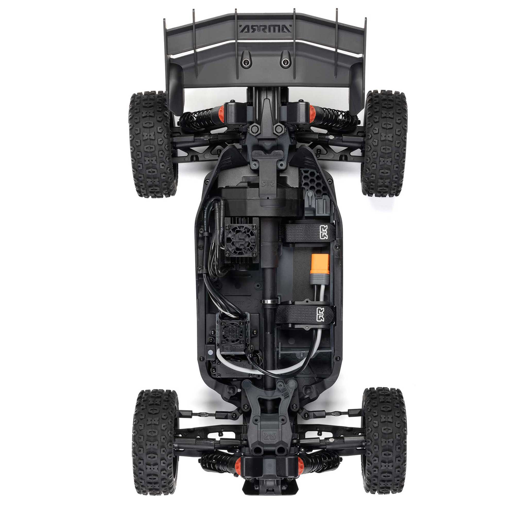 Arrma ARA4306V4T3 1/8 TYPHON 223S DSC 4X4 RTR Brushless Buggy, Red - 18