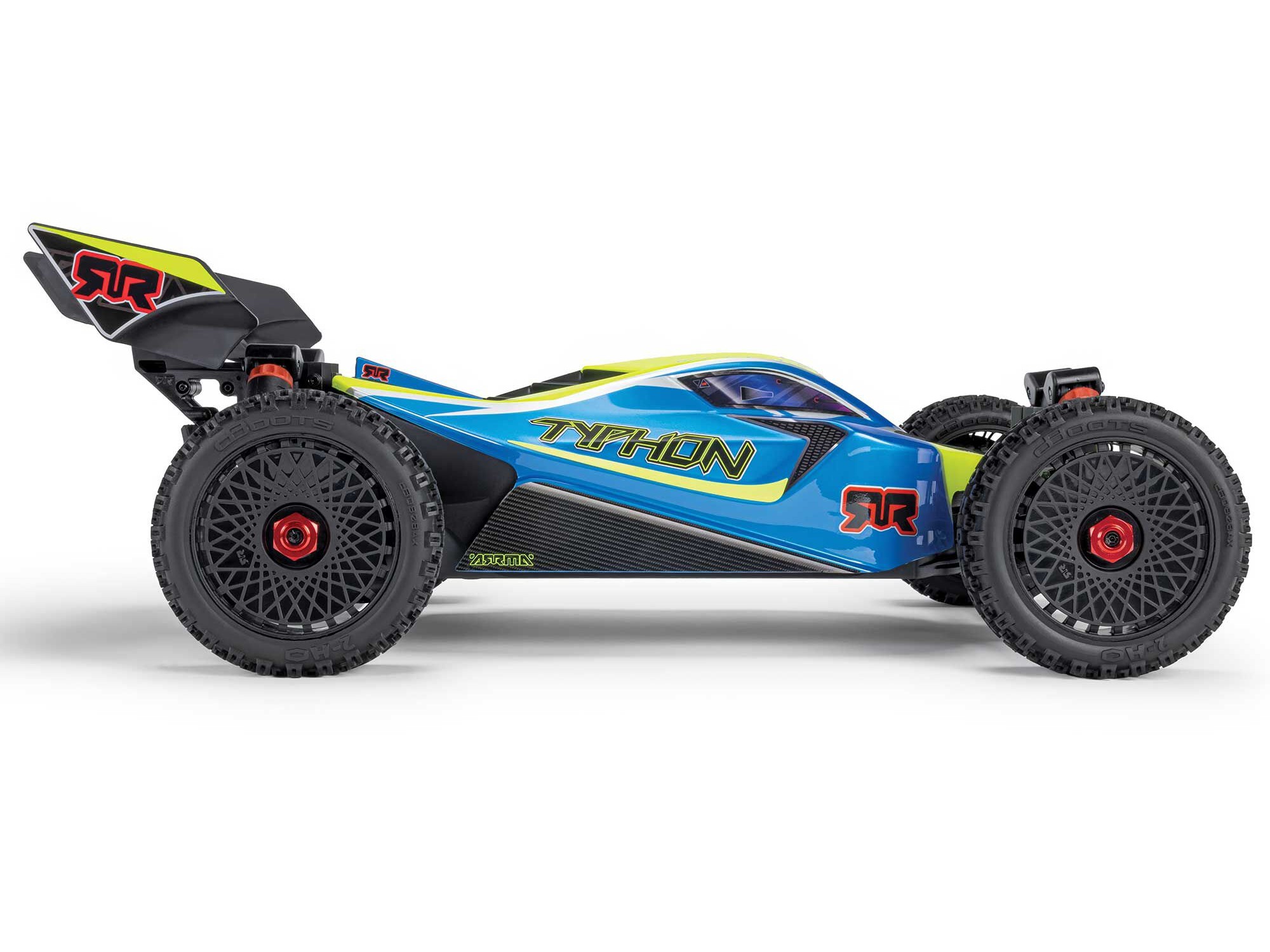 Arrma ARA4306V4T4 1/8 TYPHON 223S DSC 4X4 RTR Brushless Buggy, Blue - 7