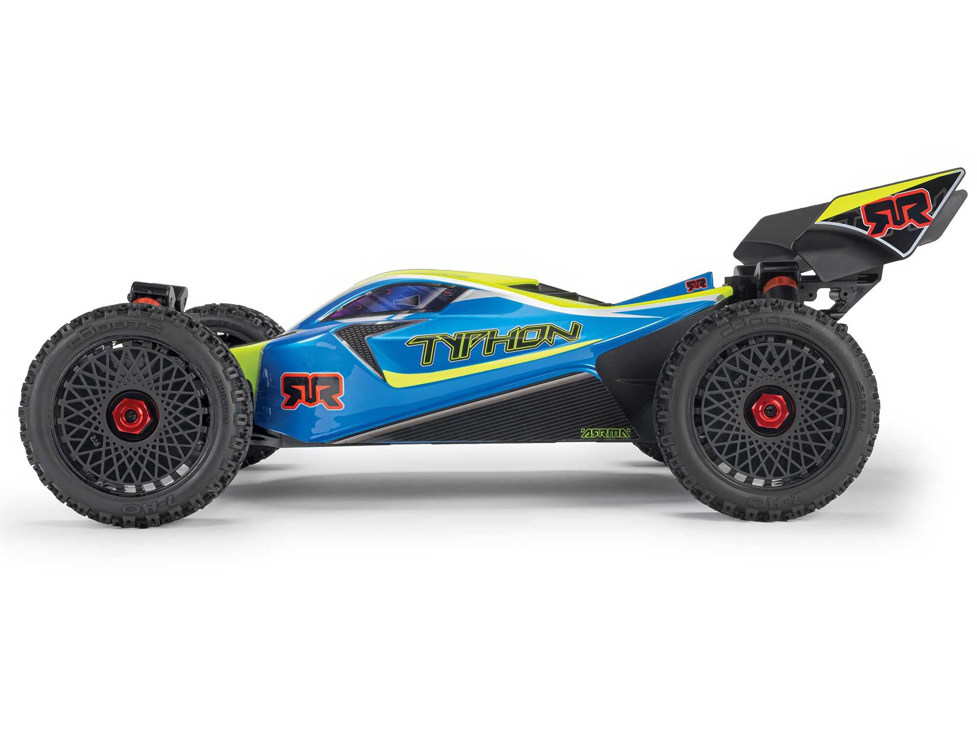 Arrma ARA4306V4T4 1/8 TYPHON 223S DSC 4X4 RTR Brushless Buggy, Blue - 5