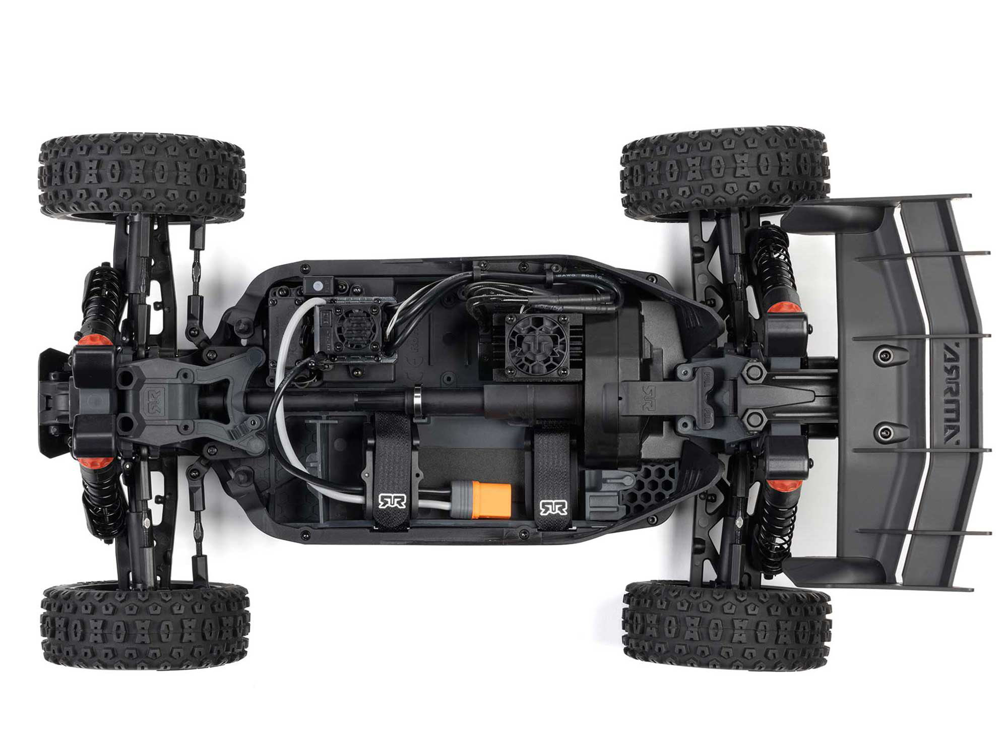 Arrma ARA4306V4T4 1/8 TYPHON 223S DSC 4X4 RTR Brushless Buggy, Blue - 9