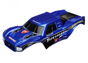 Traxxas 3658 Kaross Bigfoot Firestone Replica Målad
