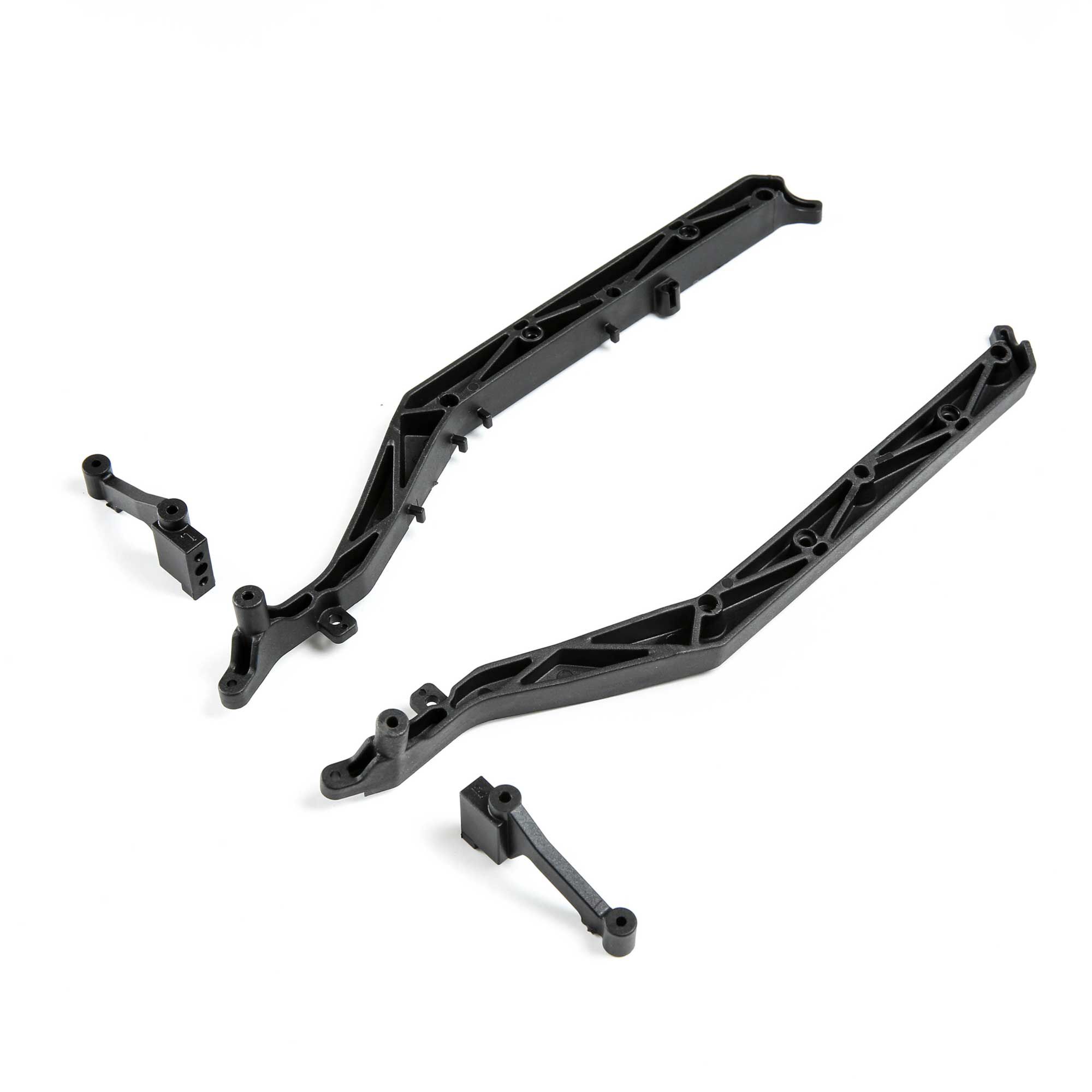 Losi Side Guard Set, Aluminum Chassis: 22S