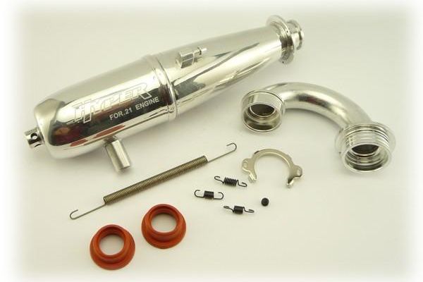 HOBAO IN-LINE MUFFLER/MANIFOLD SET