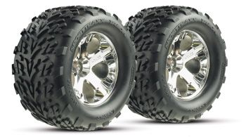 Tires & Wheels Talon/All-Star Chrome 2.8" (2)