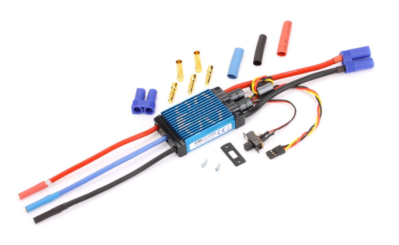 E-flite 80-Amp Pro Switch-Mode BEC Brushless ESC, EC5 (V2) - 2