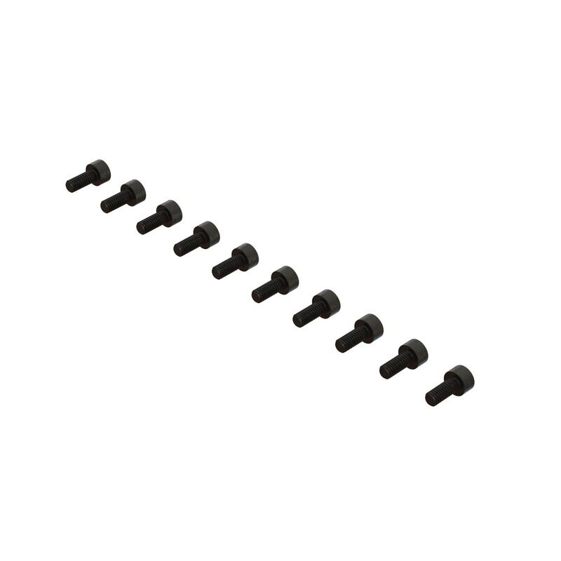 Arrma ARA702008 Cap Head Hex Machine Screw M2.5x6mm (10)