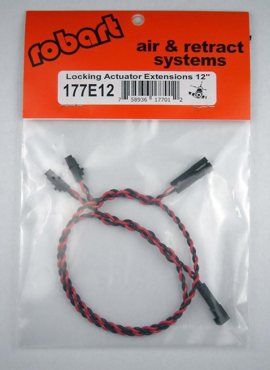 Robart 177 177E12 Förlängningskabel Inf. El Landställ 305mm (2)# SALE - 2