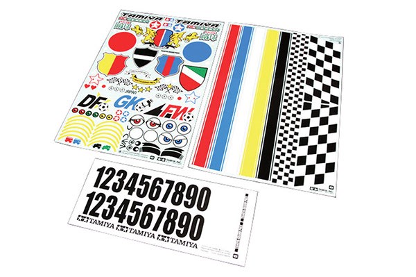 TAMIYA 54513 Customizing Stickers (Team)