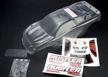 Traxxas 3714 Kaross Rustler Omålad