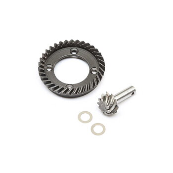 Losi LOS232028 Rear Ring & Pinion Gear Set: TENACITY ALL