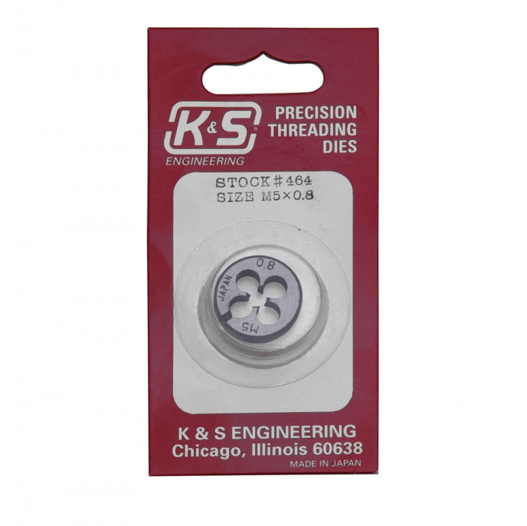 K&S 464 Gängsnitt M5 x 0.8mm