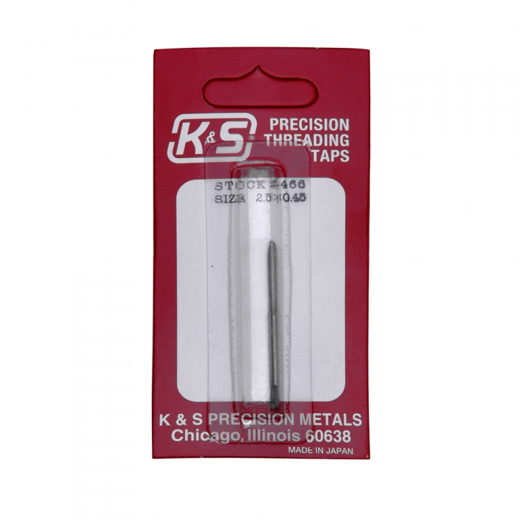K&S 466 Gängtapp M2.5 x 0.45mm