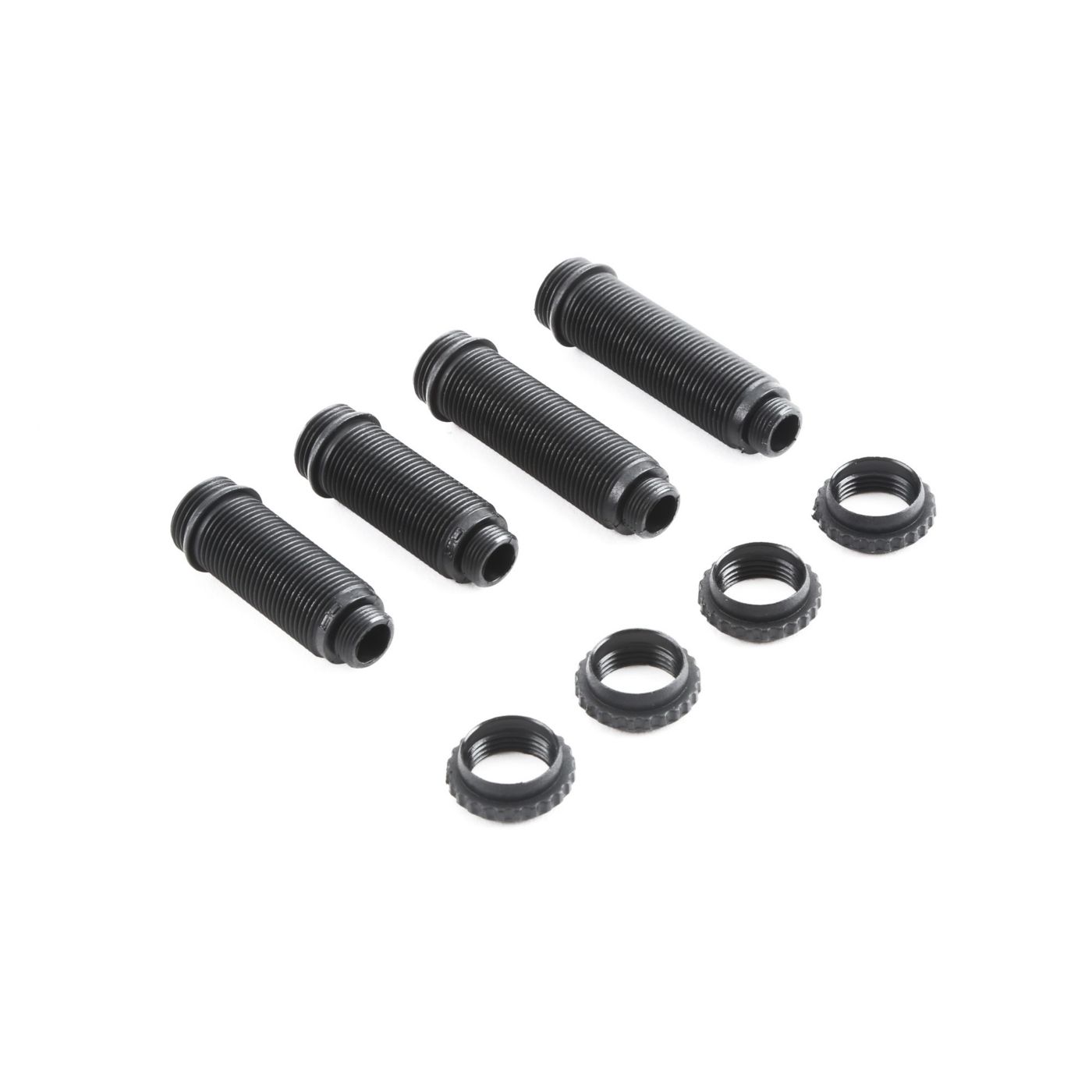 Losi LOS233002 FR/RR Shock Body & Collar Set: Baja Rey