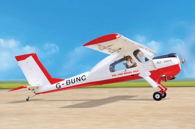 Black Horse PZL-104 Wilga 2240mm 26-35cc Bensin ARTF - 3