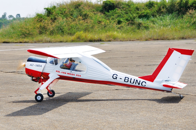 Black Horse PZL-104 Wilga 2240mm 26-35cc Bensin ARTF - 5