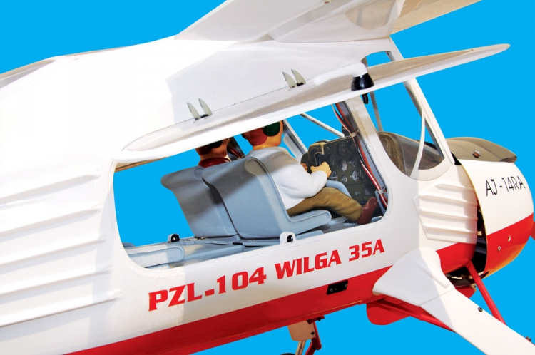 Black Horse PZL-104 Wilga 2240mm 26-35cc Bensin ARTF - 4