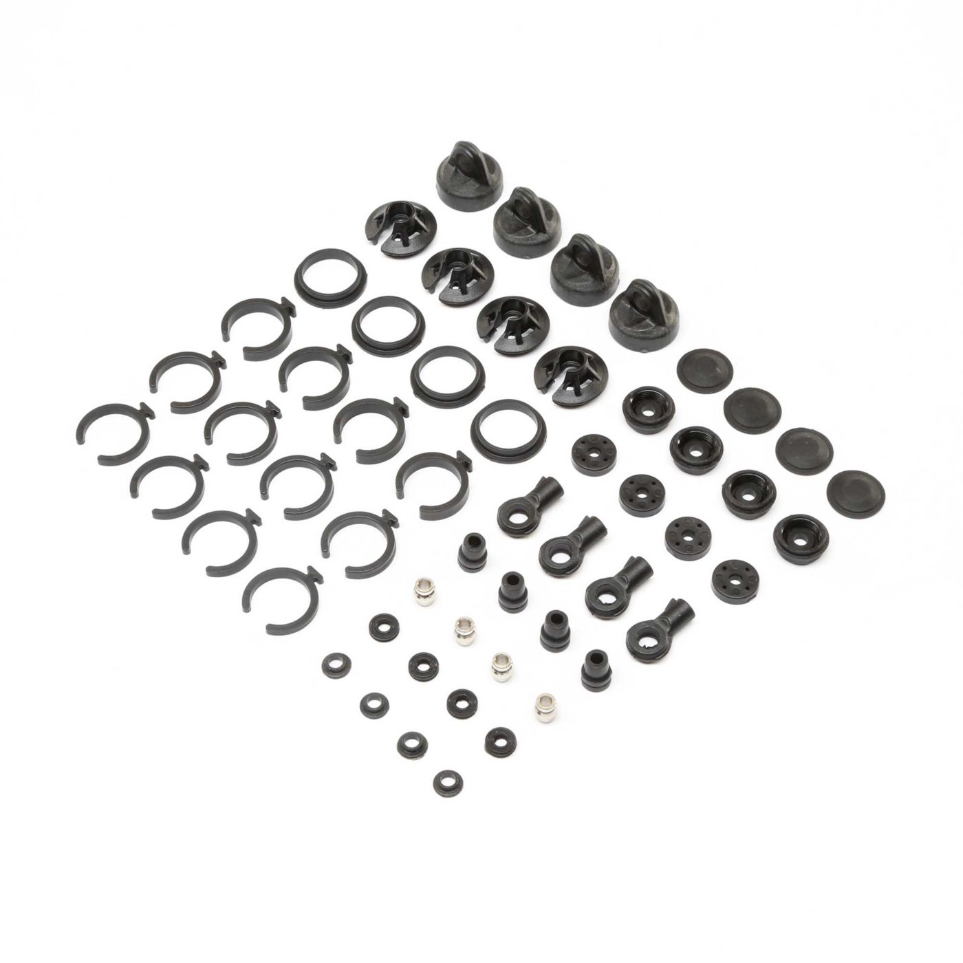 Losi LOS233011 Shock Plastics Set: TENACITY ALL