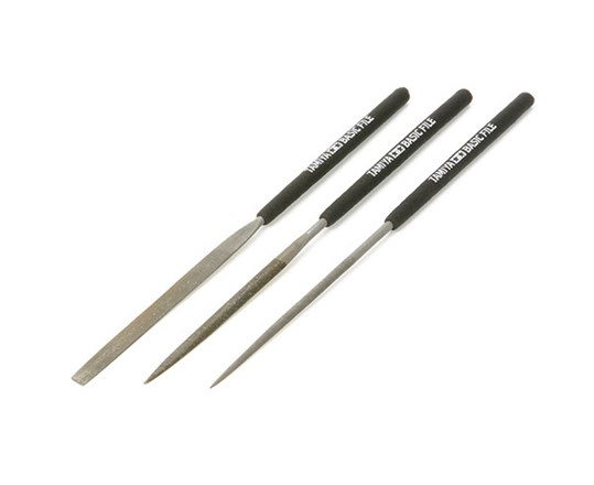 TAMIYA 74104 Basic File Set Smooth Double Cut - 2