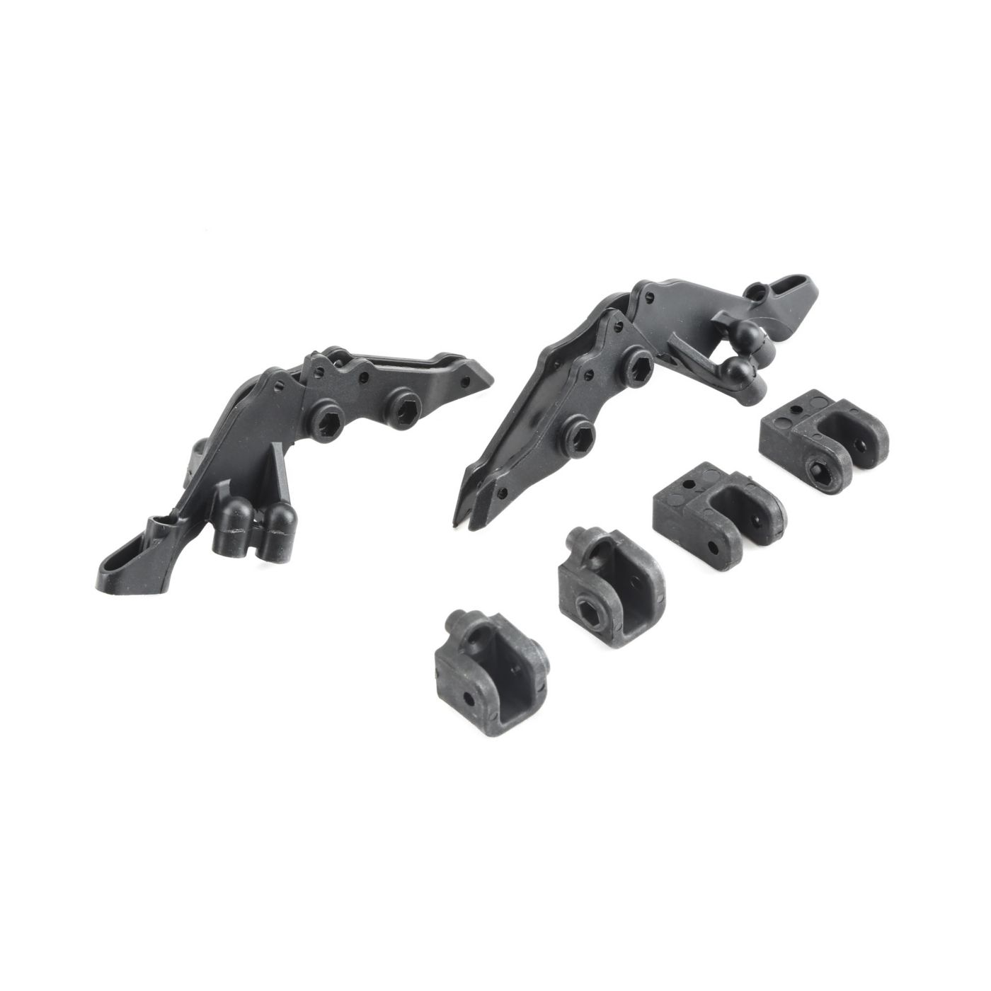 Losi LOS234002 Shock Tower, Upper/Track Rod Mounts, Rear: BR