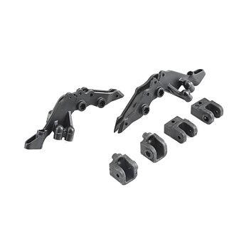Losi LOS234002 Shock Tower, Upper/Track Rod Mounts, Rear: BR