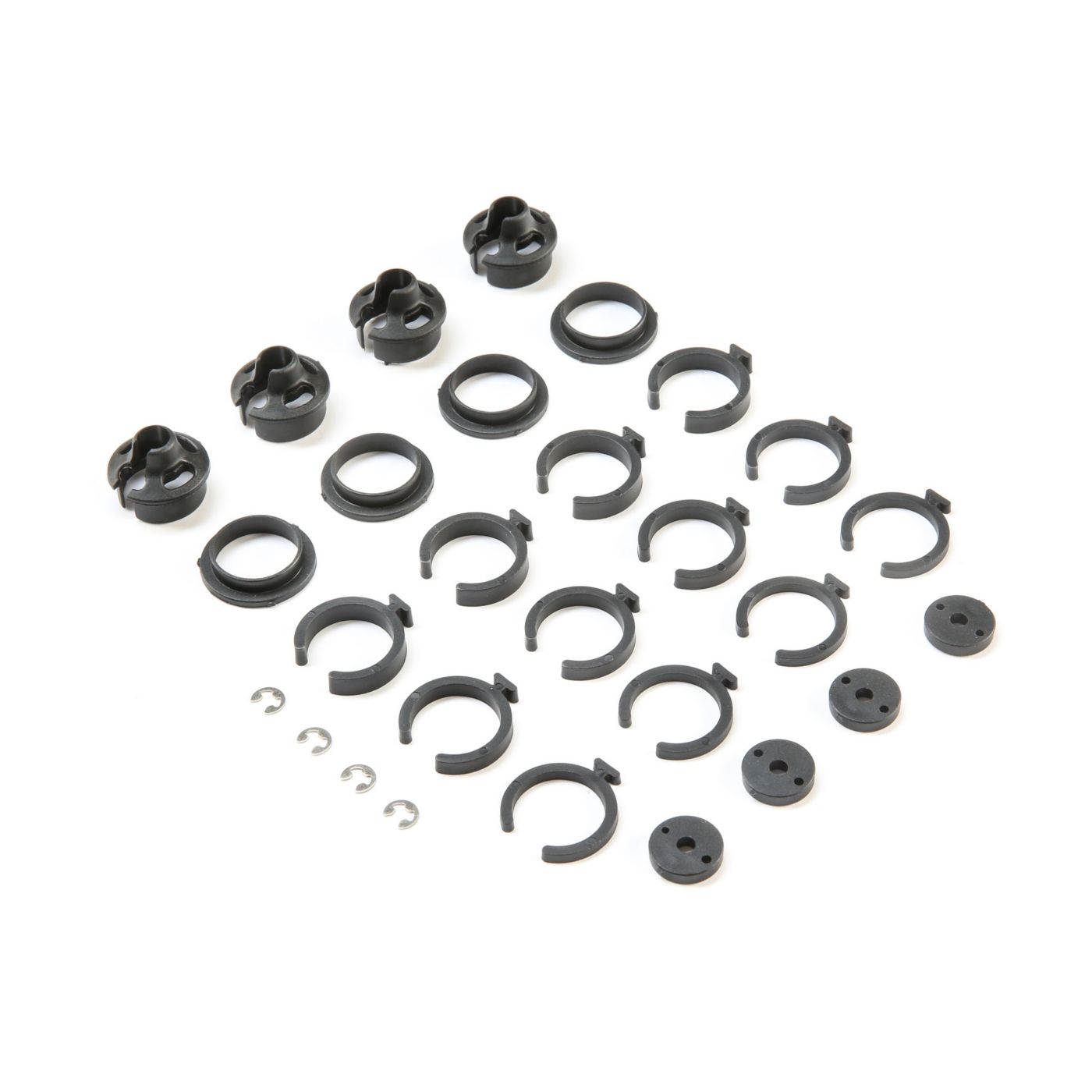 Losi LOS233021 Spring Cup & Clip Set: 22S
