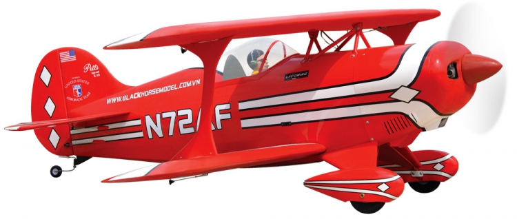 Black Horse Pitts Special 1500mm EP/GP ARTF - 3