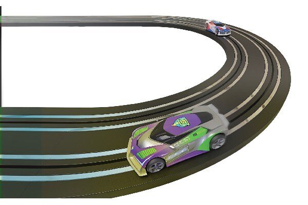SCALEXTRIC G8045 Micro Scalextric Track Extension Pack - 2