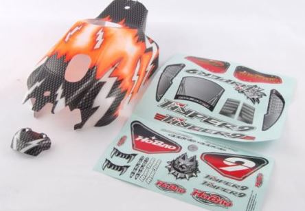 HOBAO PRINTED BODY-ORANGE