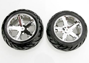 Tires & Wheels Anaconda/AllStar Chrome 2,8" Rear (2)