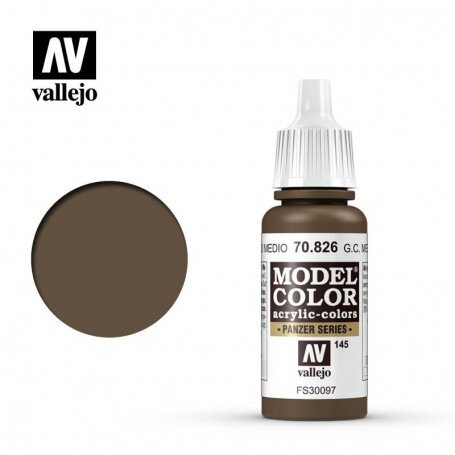 VALLEJO 70826 GERMAN CAM. MEDIUM BROWN *