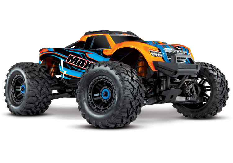 Maxx 4x4 1/10 RTR TQi Brushless TSM Orange