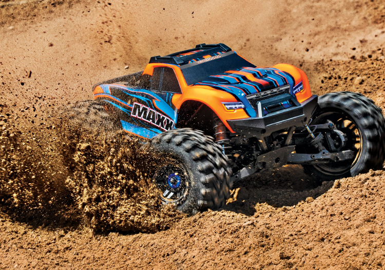 Maxx 4x4 1/10 RTR TQi Brushless TSM Orange - 3