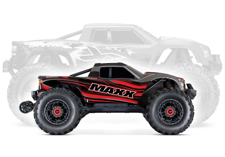 Maxx 4x4 1/10 RTR TQi Brushless TSM Orange - 6