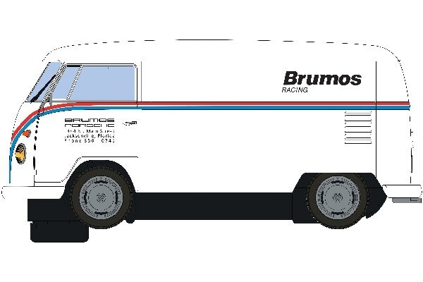 SCALEXTRIC C4086 VW Panel Van T1b - Brumos Racing - 2