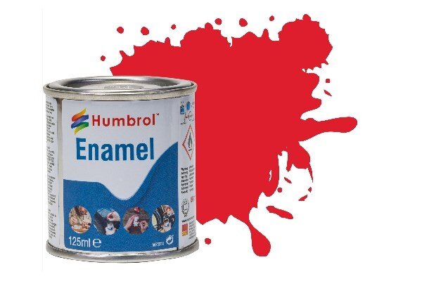 HUMBROL AW0019 No 19 Red - Gloss 125ml