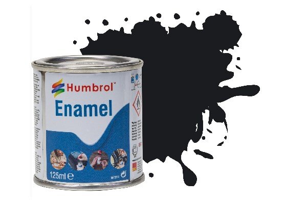 HUMBROL AW0021 No 21 Black - Gloss 125ml