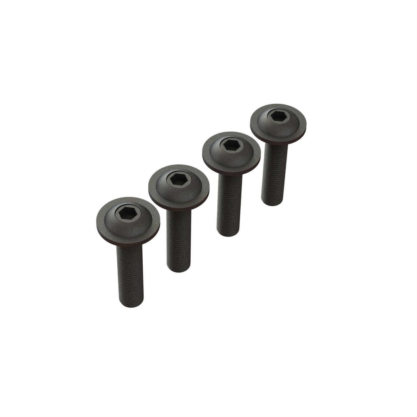 Arrma ARA727412 Button Head Screw Flanged M4x14mm (4) - 2