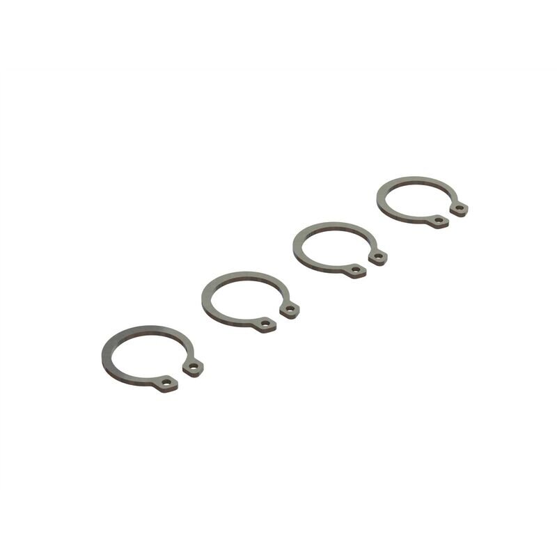 Arrma ARA729000 C Clip 15mm (4)